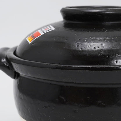 Banko-Yaki Fluffy Rice Pot, Earthenware Rice Cooker with Inner Lid Measuring Cup and Paddle, Traditional Japanese Donabe for Evenly Cooked Rice, Mixed Rice, and Porridge (2-Gou/Serves 2 to 3 People)7