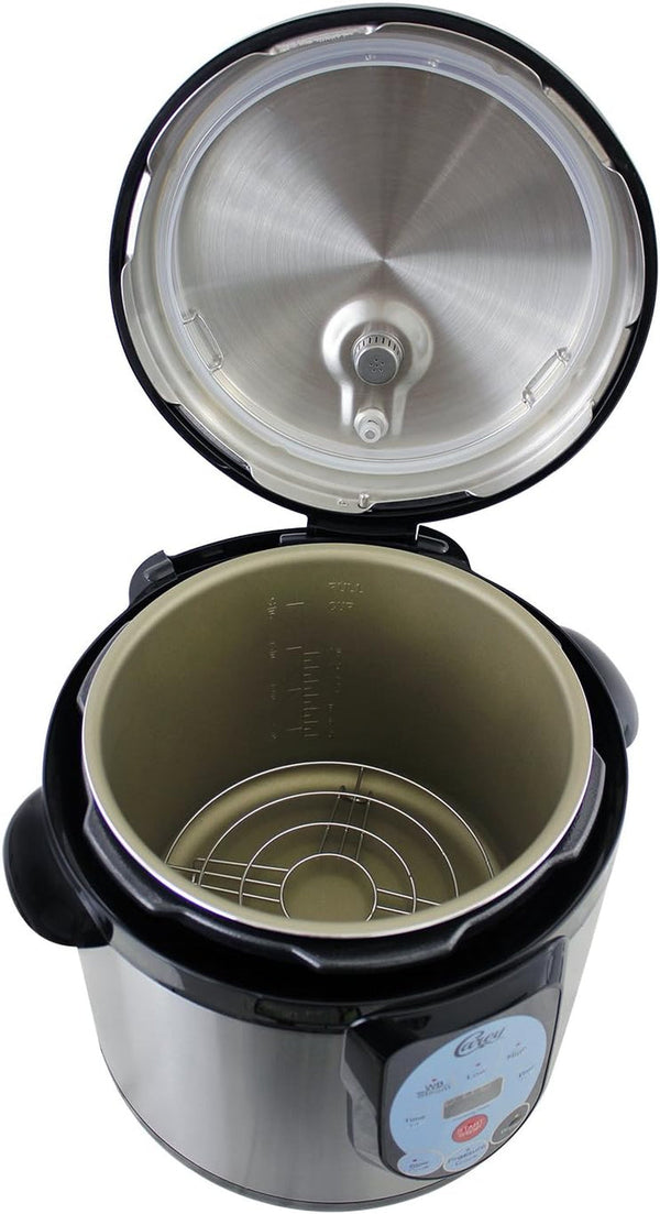 CAREY DPC-9SS Smart Electric Pressure Cooker and Canner, Stainless Steel, 9.5 Qt8