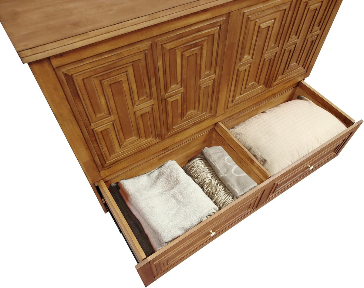 pompei-murphy-cabinet-chest-bed-with-charging-station-8-inch-queen-blonde-oak