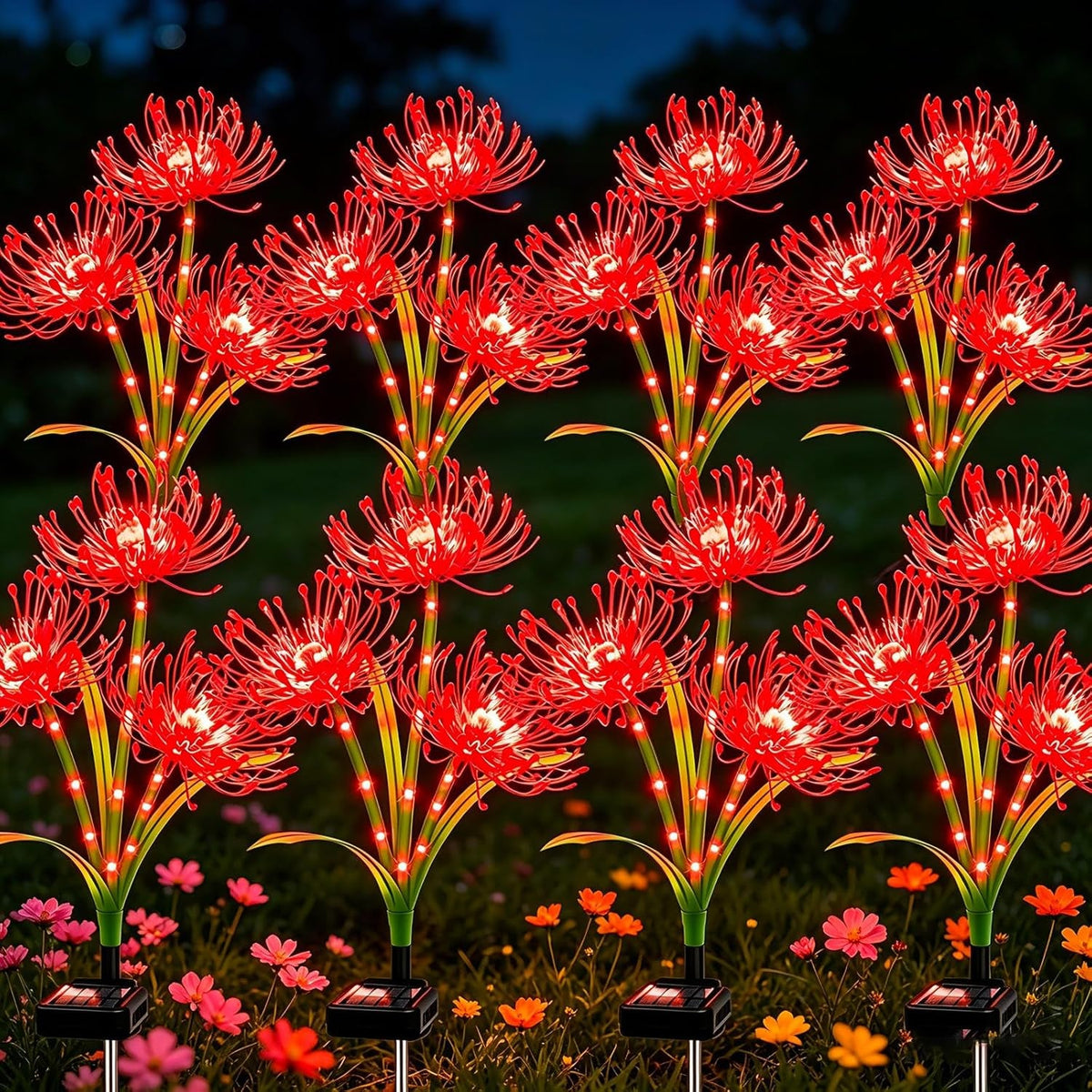 solar-lights-outdoor-8-pack-red-spider-lily-garden-flower-lights