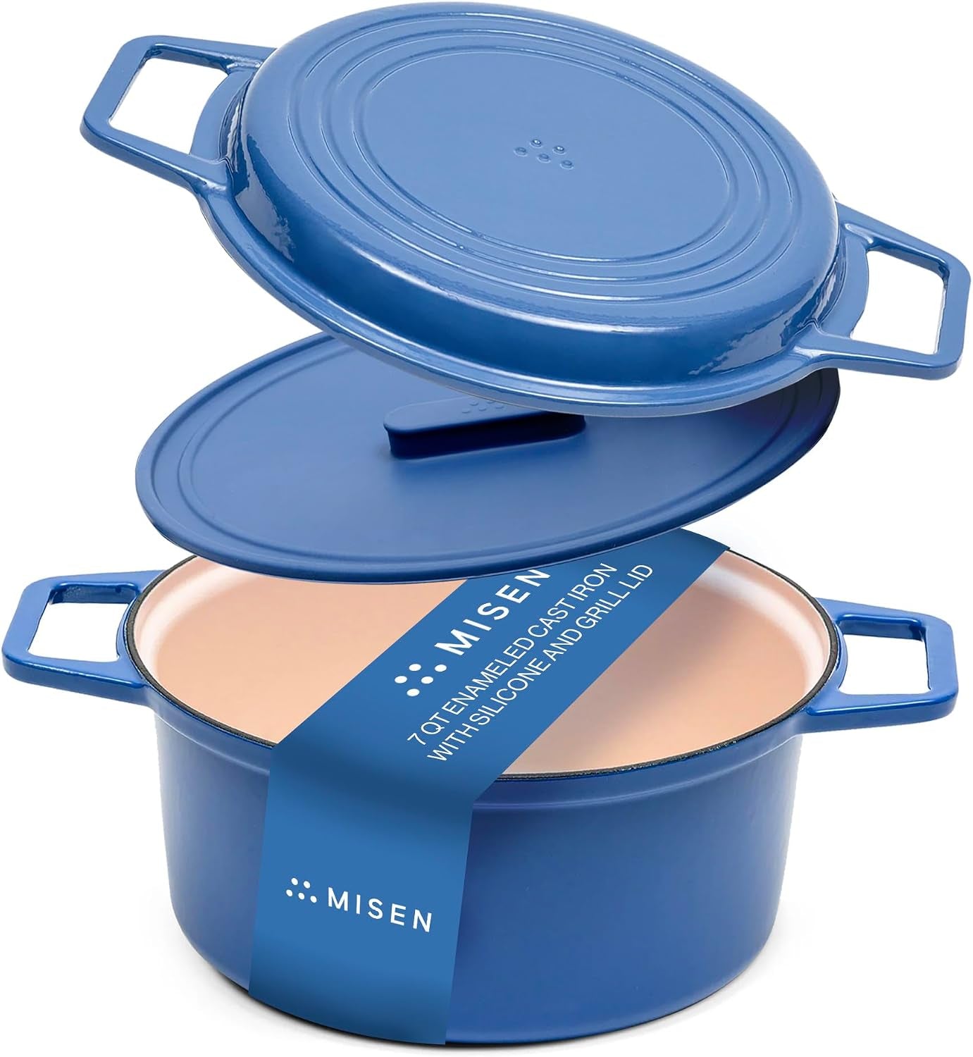 7-qt-enameled-cast-iron-dutch-oven-chip-resistant-enamel-coating-thick-iron-core-for-heat-retention-large-cooking-surface-oven-safe-induction-compatible-grill-and-silicone-lid-blue