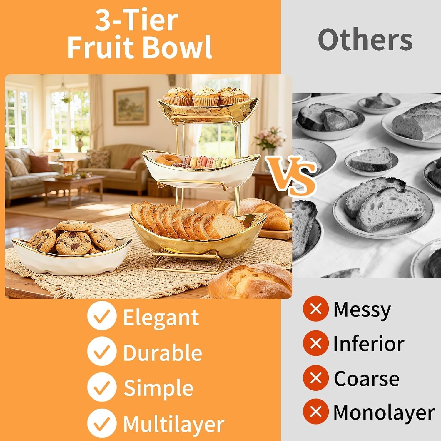 3-tier-ceramic-fruit-bowl-for-kitchen-counter-with-metal-rack-fruit-basket-with-stand-porcelain-bowls-for-vegetable-bread-candy-snack-nuts-dessert-cake-tray-gold-3-layer