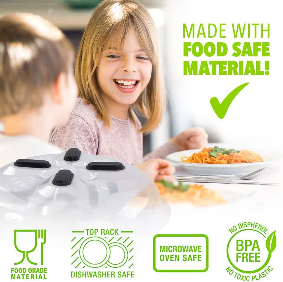 magnetic-microwave-splatter-cover-for-food-12-inch-black-bpa-free-lid-vented-plate-guard-with-steam-vents-anti-splash-microwave-lid-dishwasher-safe-space-saving-magnetic-storage