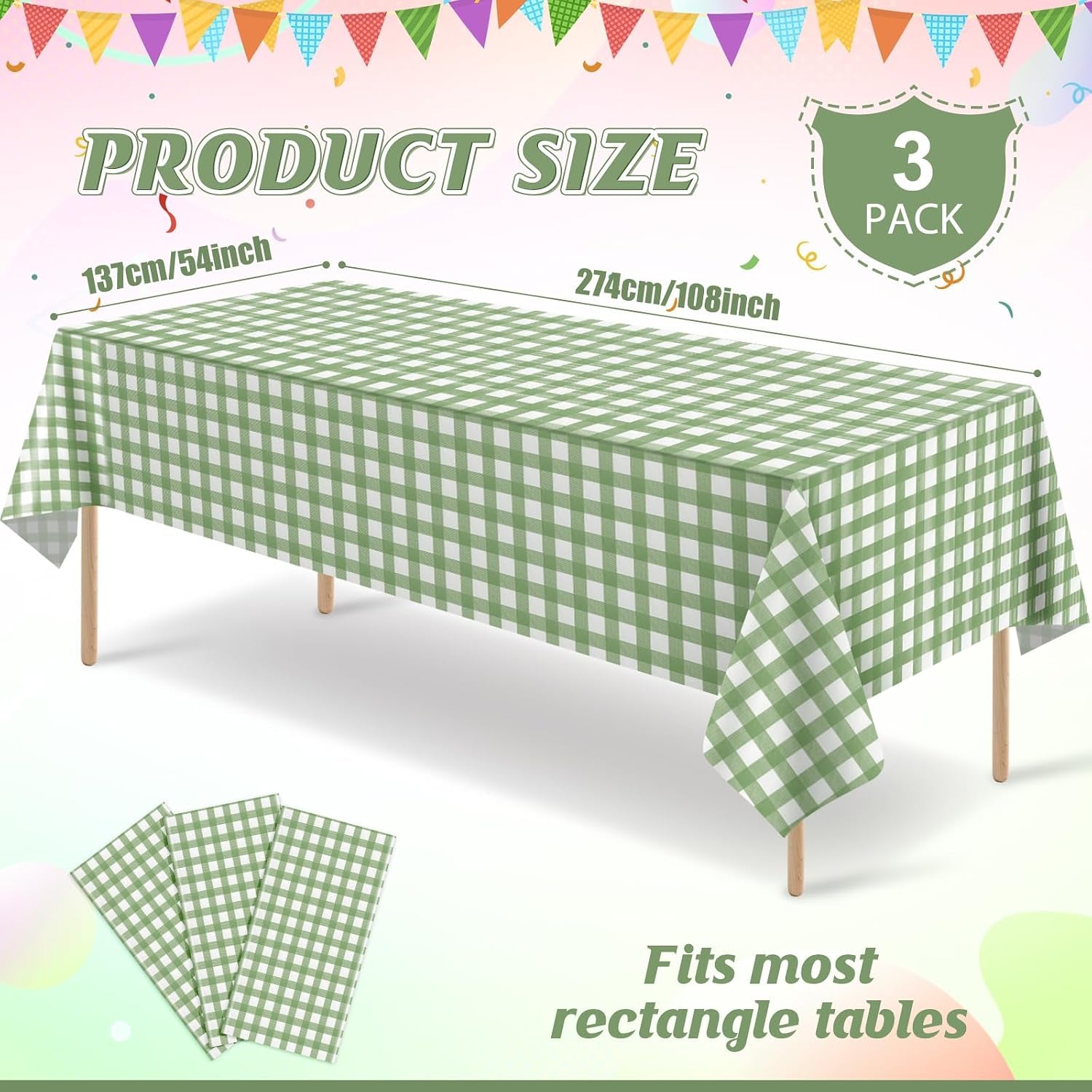 3-pcs-sage-green-gingham-tablecloths-checkered-table-covers-54-x-108-inch-green-and-white-checkered-tablecloths-disposable-waterproof-for-baby-bridal-shower-picnic-camping-barbecue-birthday-party