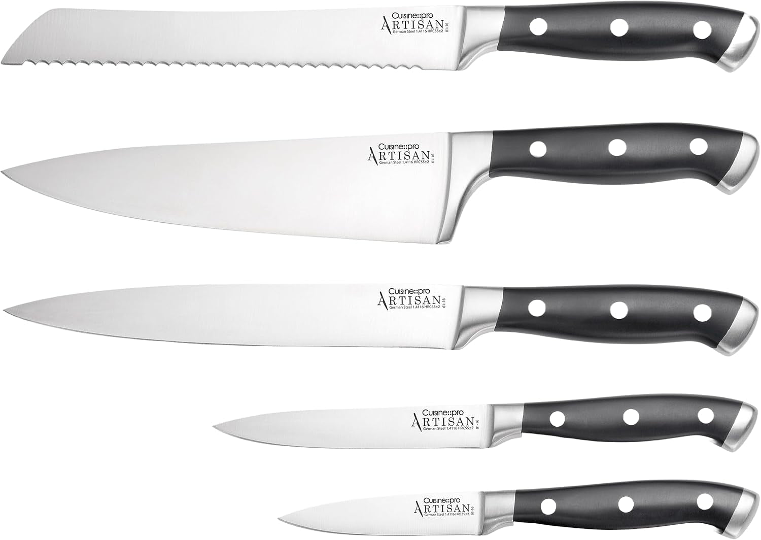 artisan-stahl-knife-block-set-6-piece-german-stainless-steel-kitchen-knives-full-tang-triple-riveted