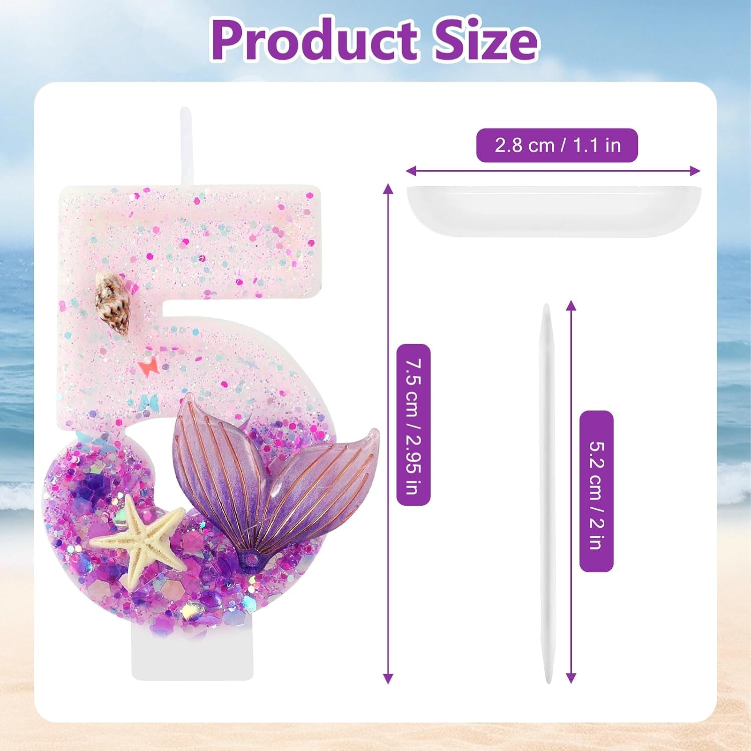 purple-number-5-candles-mermaid-birthday-candle-5th-birthday-cake-topper-cupcake-decorations-for-girls-and-women-party-decor-anniversary-celebrations-supplies-favors