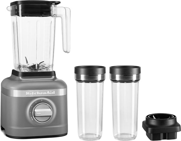 Kitchenaid K150 3 Speed Ice Crushing Blender with 2 Personal Blender Jars - KSB1332Y - Matte Charcoal Grey1