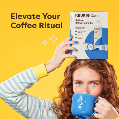 3-Month Brewer Maintenance Kit Includes Descaling Solution, Water Filter Cartridges & Rinse Pods, Compatible Classic/1.0 & 2.0 K-Cup Coffee Makers, 7 Count4