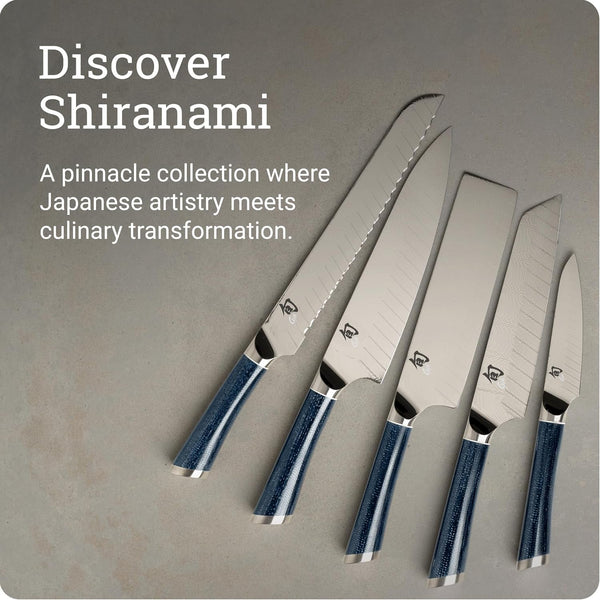 Shun Shiranami 7" Santoku Knife6