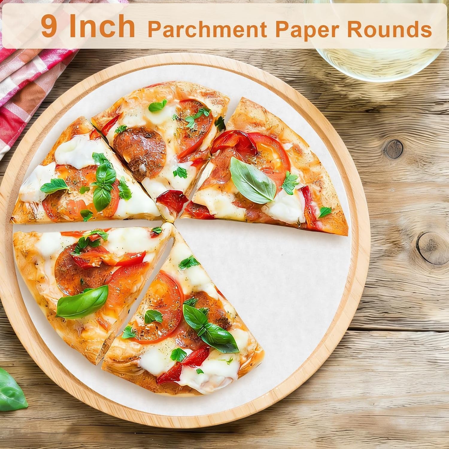 200pcs-parchment-paper-rounds-9-inch-white-cake-pan-liners-non-stick-parchment-rounds-for-baking-seperating-burgers-butter-cookies-freezing-baking-and-candy-wrapper