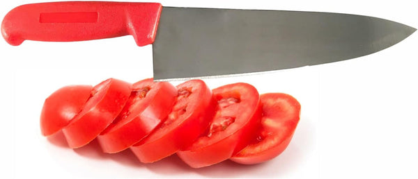 8" Chef Knife Assorted Colors and Packs - Razor Sharp Commercial Kitchen Cutlery - Cook'S Knives (Mixed - 1 of Each Color)5