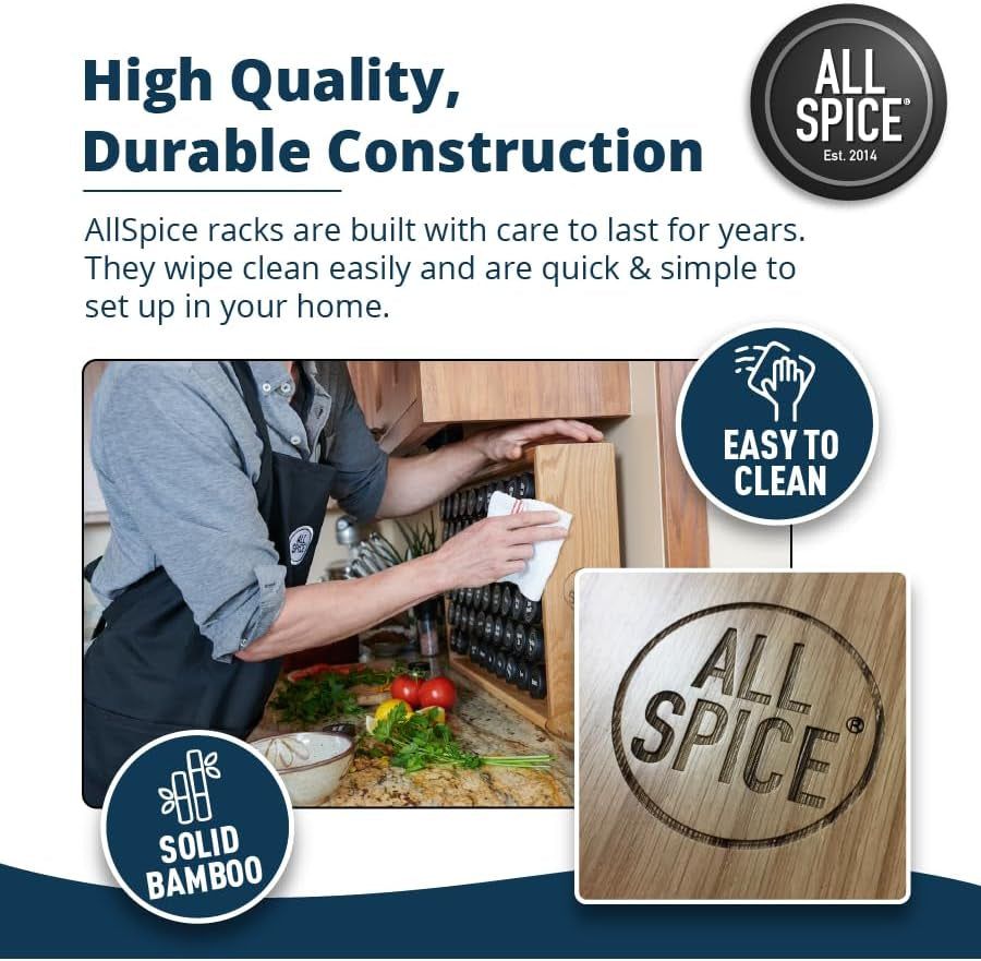 spice-rack-organizer-wood-525-unique-labels-countertop-or-wall-mount-includes-60-4oz-jars-bamboo