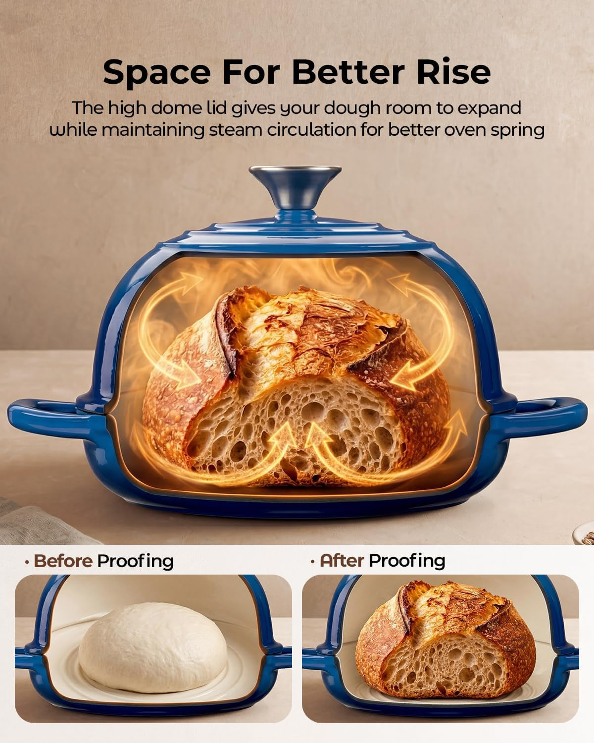 5qt-enameled-cast-iron-sourdough-bread-oven-for-homemade-blue-tight-fitting-dome-lid-shallow-base-supports-easier-loading-crisp-sourdough-crusts-gifts-for-sourdough-bakers
