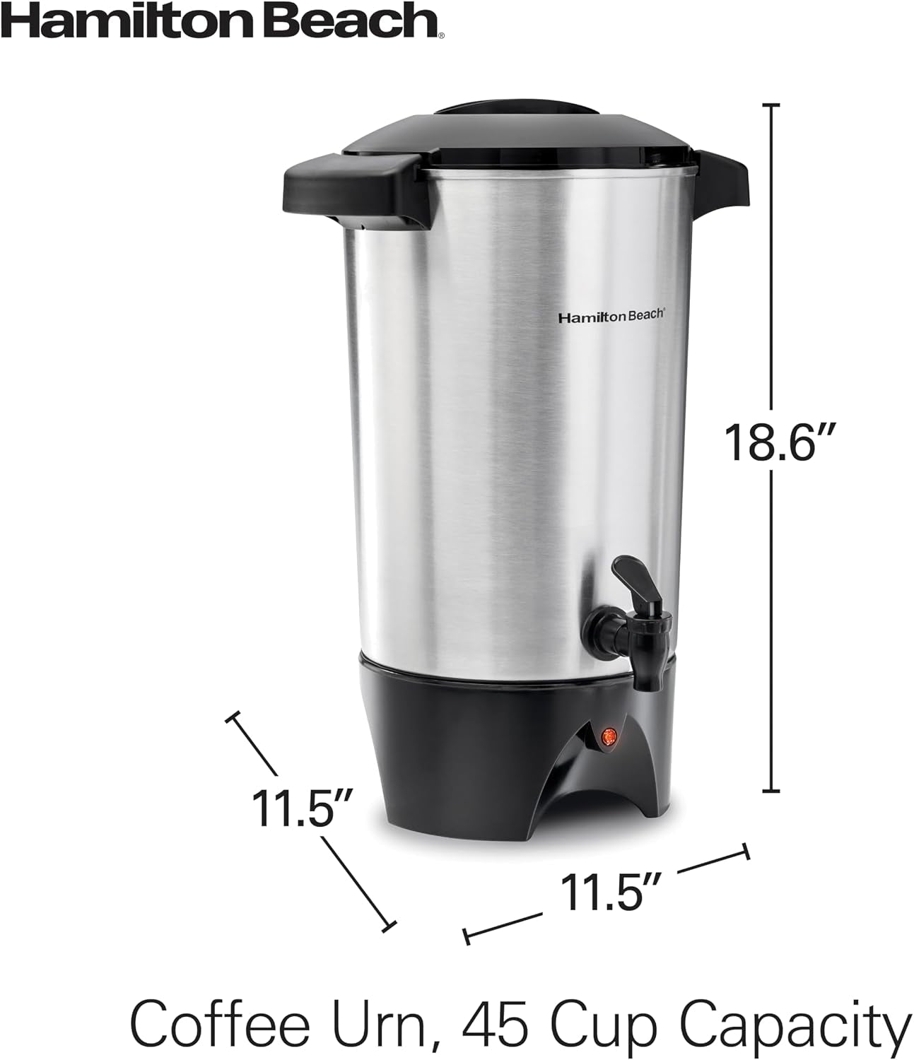 45-cup-coffee-urn-and-hot-beverage-dispenser-silver-fast-brewing-1-minute-per-cup-makes-15-45-cups-two-way-lever-for-manual-or-continuous-pouring-silver-40515g