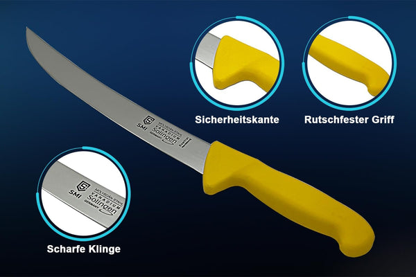 Breaking Knife - 10 Inch German Butcher Knife for Meat Cutting, Professional Solingen Quality3