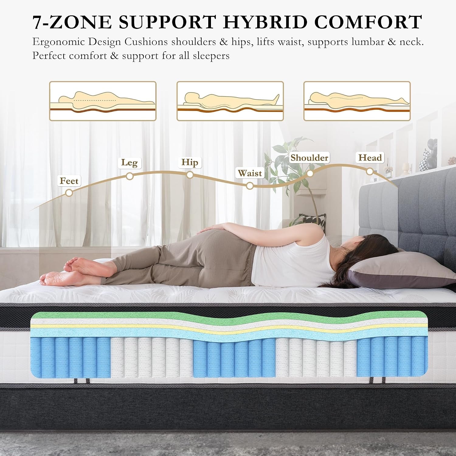 full-plush-12-inch-cooling-gel-memory-foam-hybrid-mattress