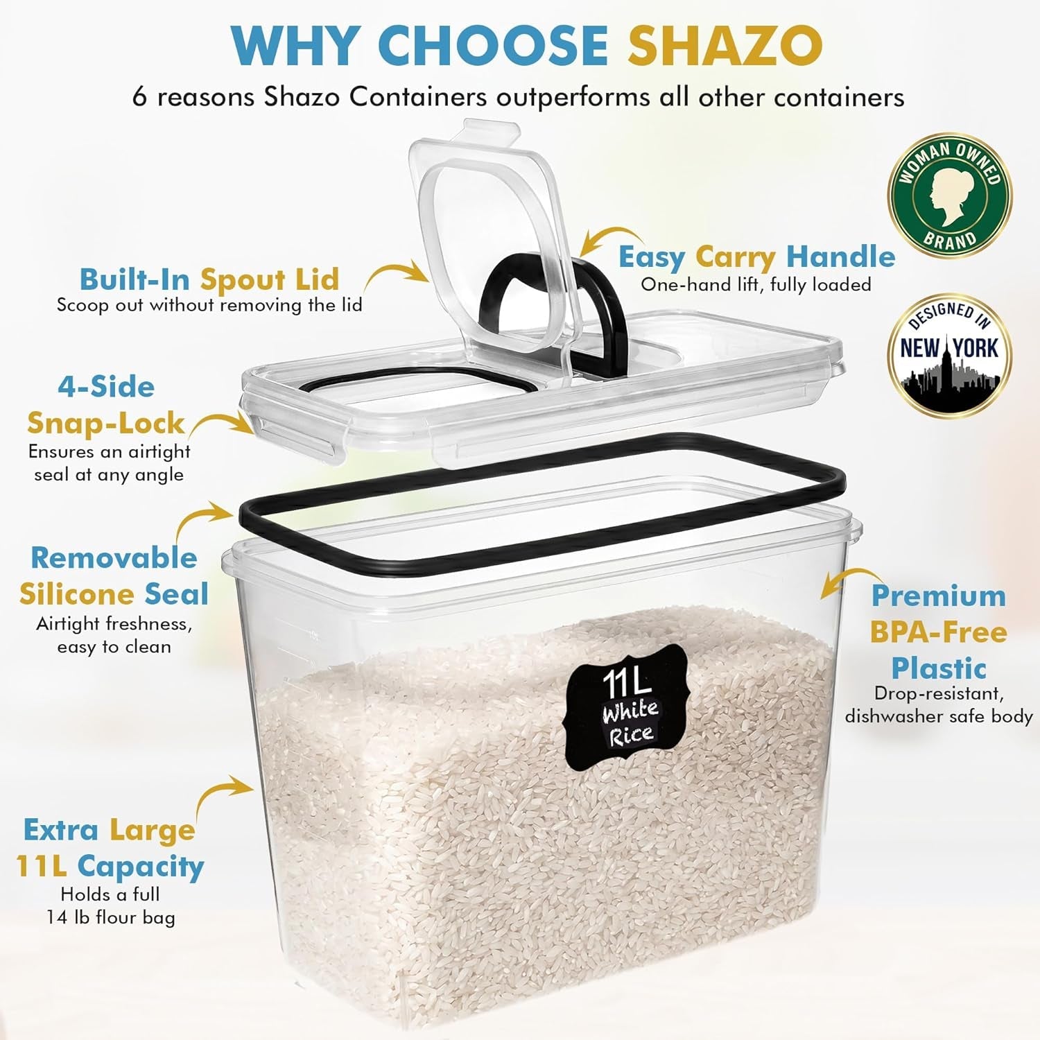 2-pc-11l-372-oz-flour-sugar-storage-containers-with-spout-lid-easy-carry-handle-bpa-free-extra-large-airtight-food-storage-containers-with-lids-rice-canisters-sets-for-kitchen-pantry