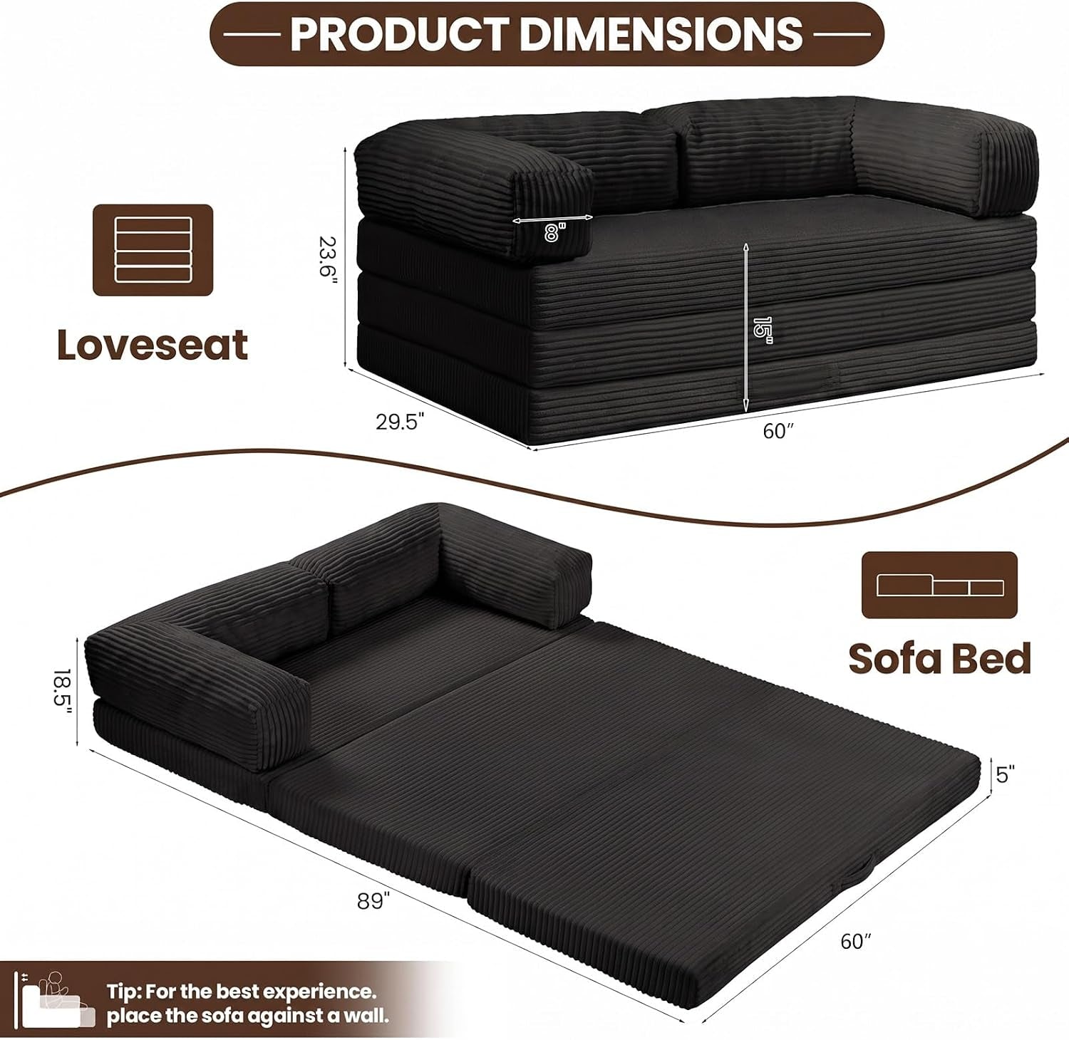 5-in-1-convertible-sofa-bed-60-boneless-couch-with-pull-out-bed-tri-folding-corduroy-floor-mattress-with-removable-l-shaped-armrests-handle-futon-sleeper-for-small-spaces-apartments-bedrooms