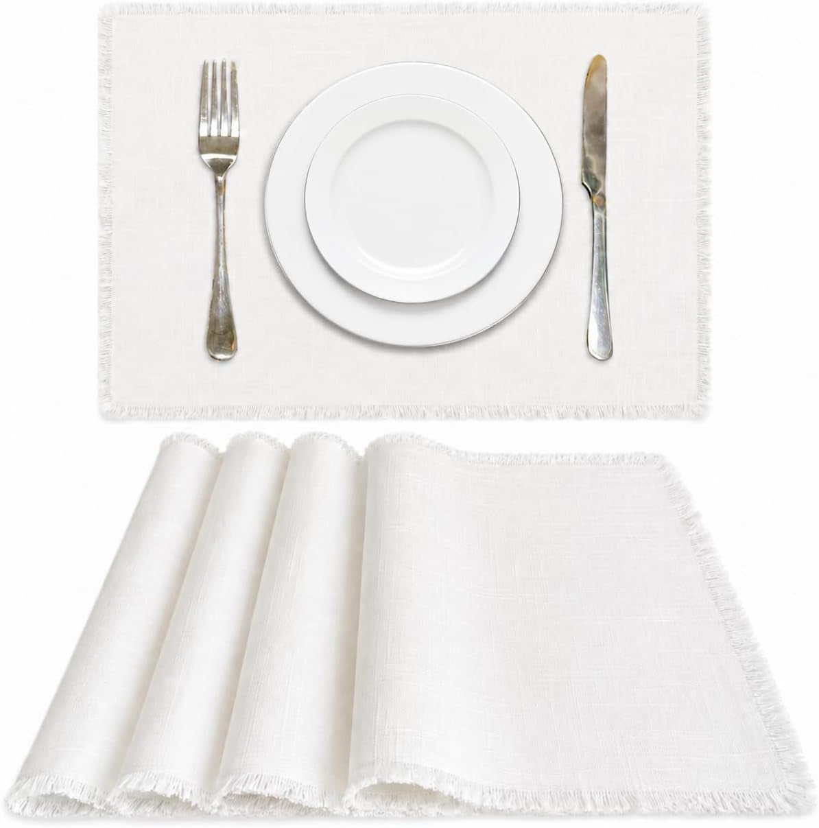 white-placemats-set-of-4