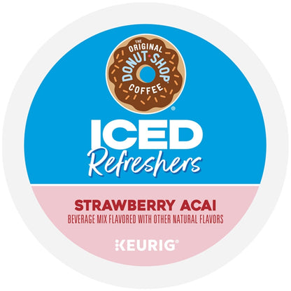 Iced Refreshers, Strawberry Açaí Flavor, Keurig Single Serve K-Cup Pods, 20 Count13