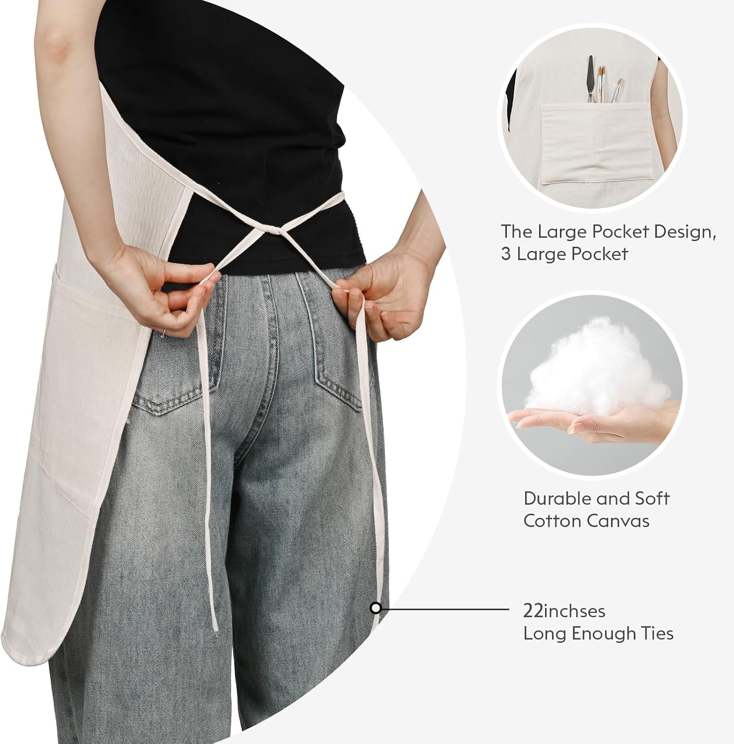 painting-apron-for-men-and-women-professional-cotton-canvas-bib-for-acrylic-oil-and-watercolor-painting-with-3-pockets-adjustable