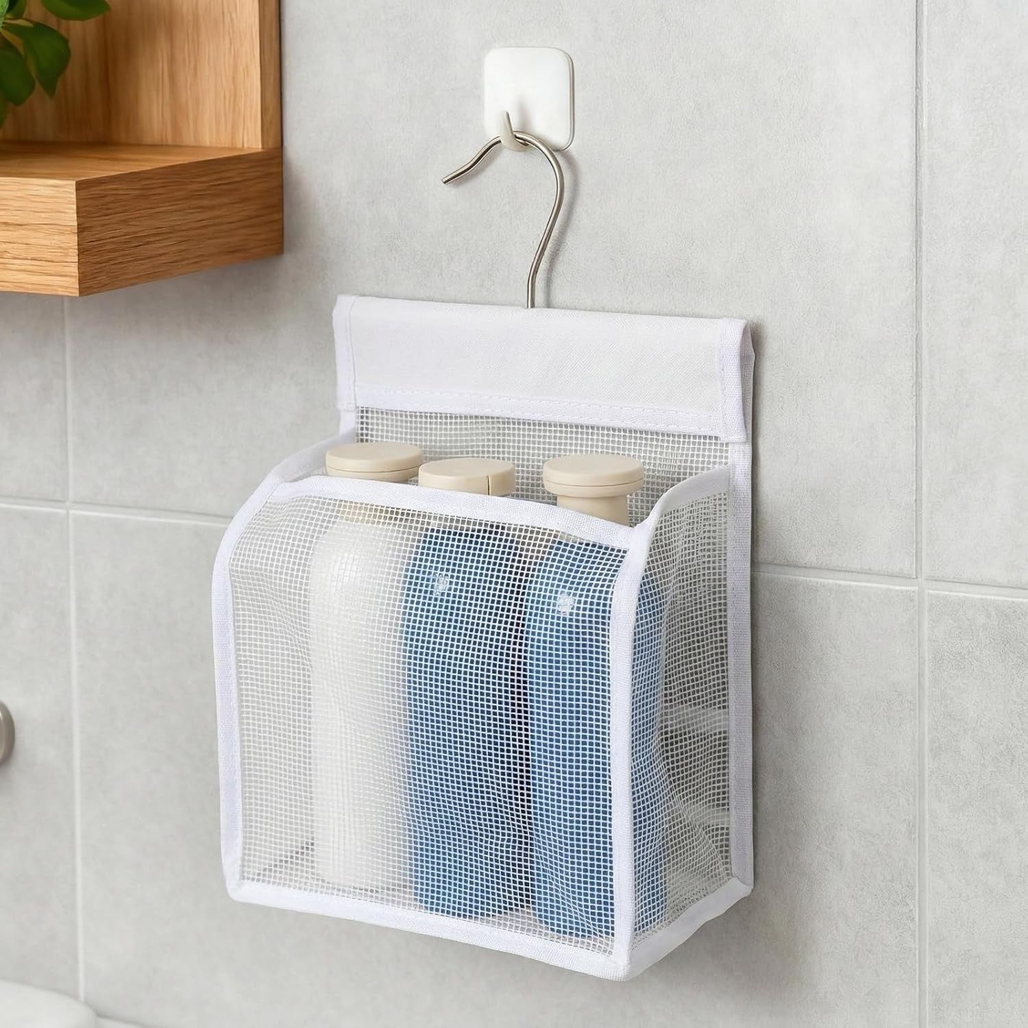 mesh-shower-caddy-hanging-hanging-mesh-shower-caddy-organizer-portable-bathroom-storage-bag-with-rotatable-hook-for-dorm-gym-travel-rv-and-swimming