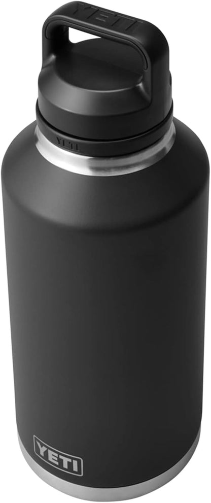 Rambler 64 Oz Bottle, Vacuum Insulated, Leakproof, Stainless Steel with Chug Cap, Black3