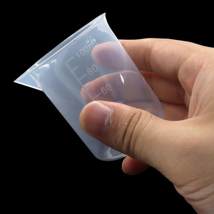 Measuring Cup, 4 Pcs, 100Ml/3.4Oz, Clear4