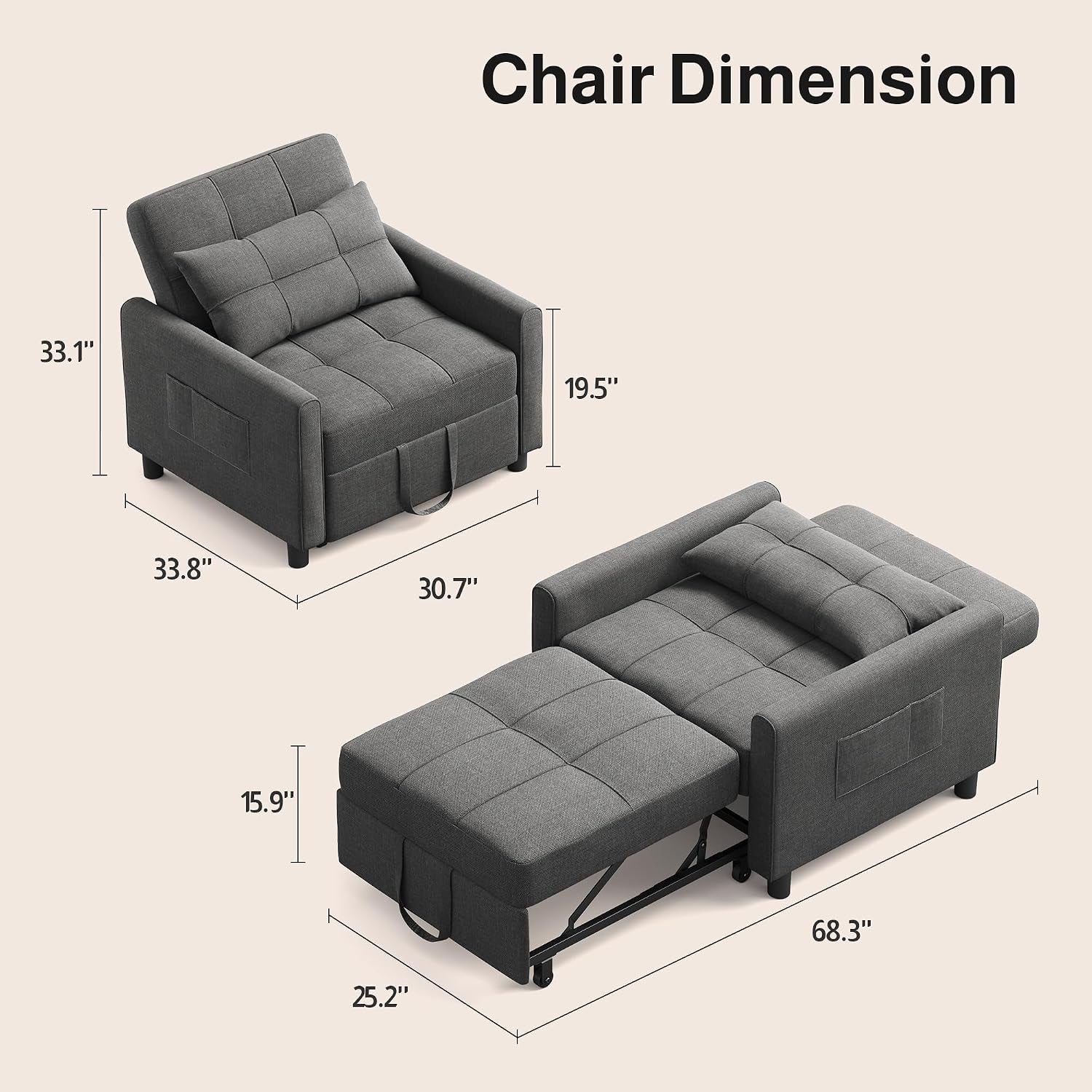 convertible-sofa-chair-bed-3-in-1-linen-pull-out-chair-dark-gray