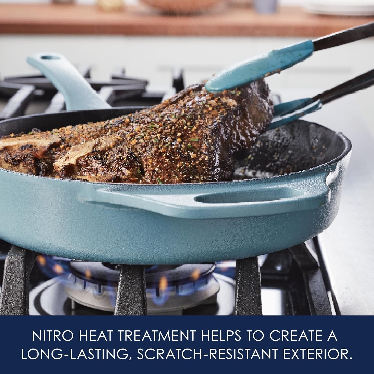 nitro-cast-iron-fryin-pan-skillet-with-helper-handle-and-pour-spouts-12-inch-agave-blue