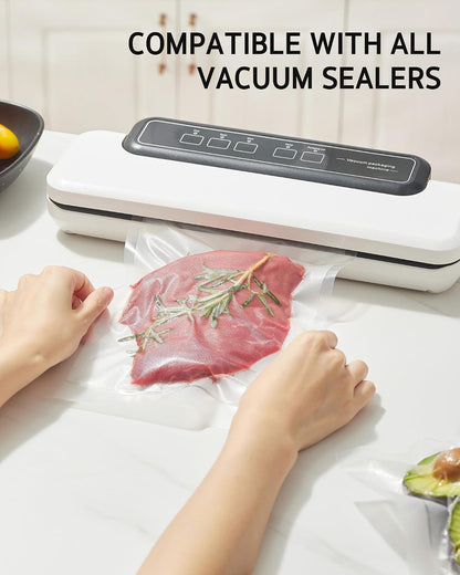 11" X 150' Vacuum Sealer Bags for Food Seal Rolls with Cutter7