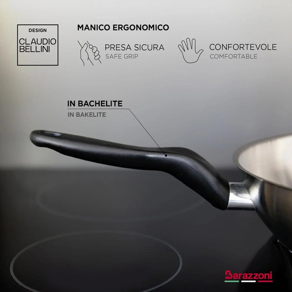 the Inoxidabili Saltapasta Wok, 28 Cm, Black, Stainless Steel (278109728)6