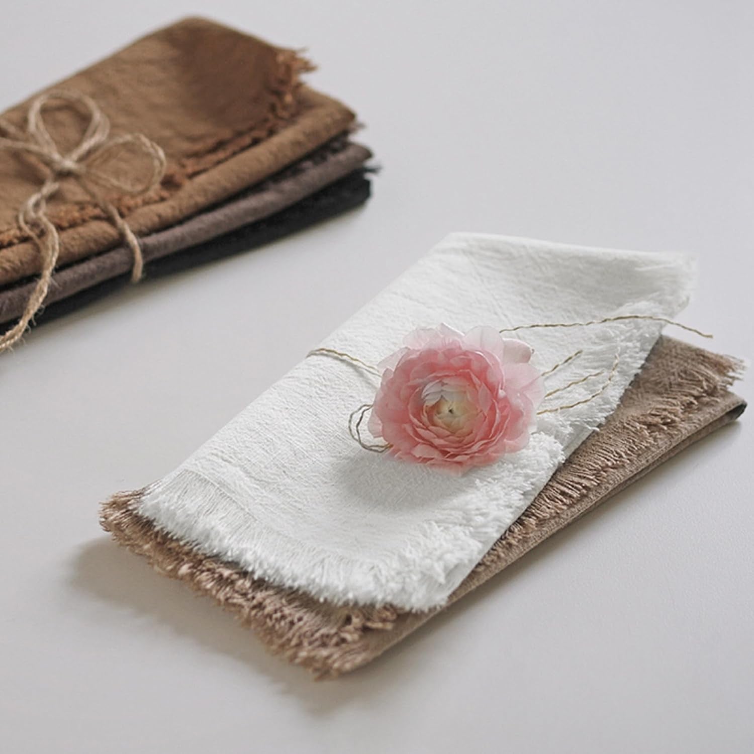handmade-cloth-napkins-100-cotton-napkins-with-fringe-delicate-handmade-cloth-napkins-for-dinners-parties-weddings-and-more-18-x-18-inch-set-of-4-white