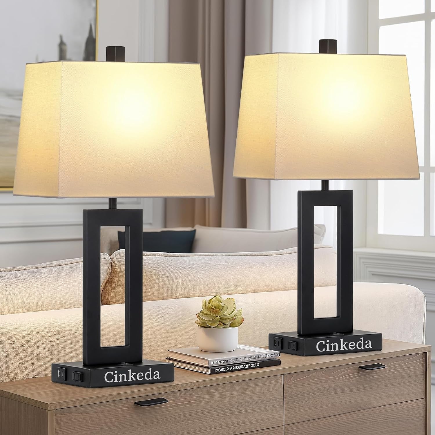 black-bedside-table-lamp-set-of-2-nightstand-lamps-with-usb-ports