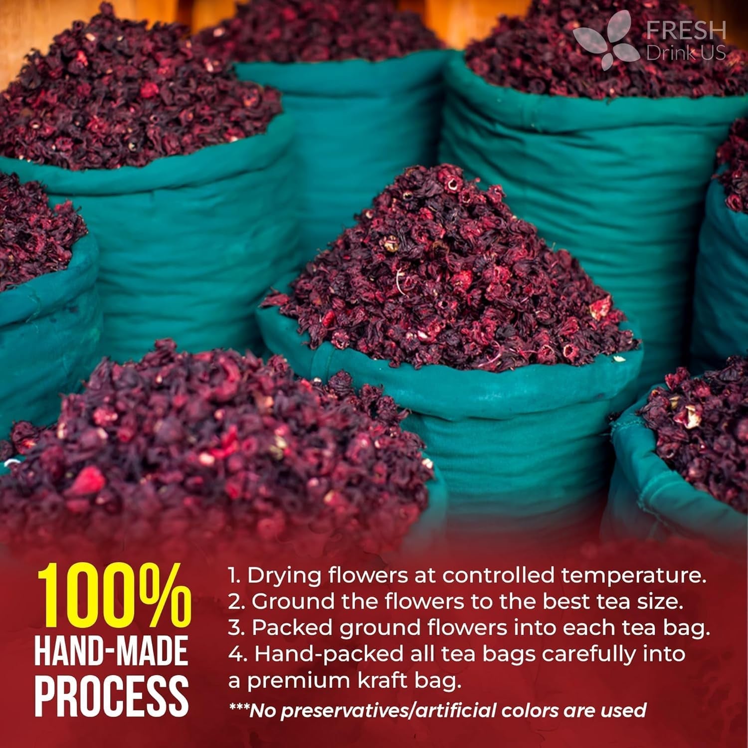 140-bags-hibiscus-flowers-tea-100-natural-and-pure-loose-flower-hibiscus-herbal-tea-hibiscus-flower-tea-no-sugar-no-caffeine-no-gluten-vegan
