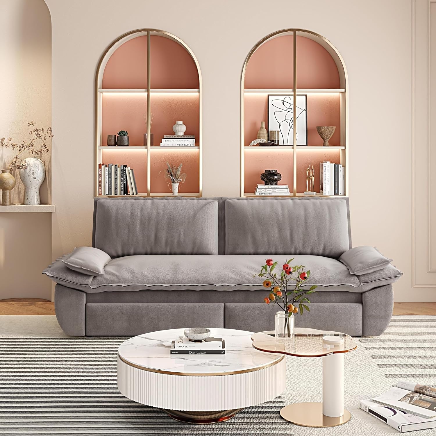 73-2-queen-sleeper-sofa-bed-3-in-1-velvet-pull-out-couch