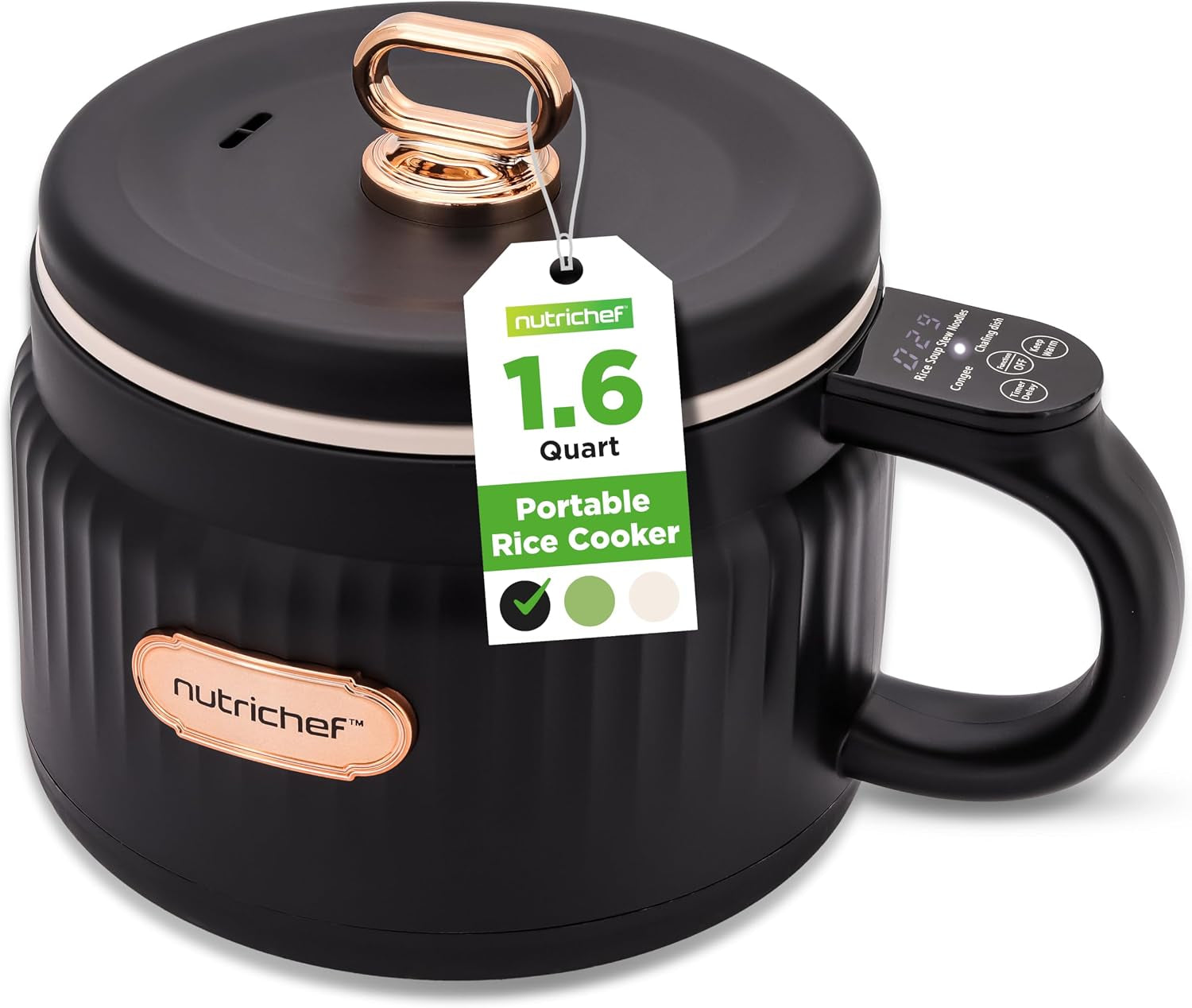 1-6-qt-portable-electric-rice-cooker-lunch-maker-multi-functional-non-stick-ceramic-coating-digital-control-panel-6-cook-functions-rice-soup-stew-porridge-more-black