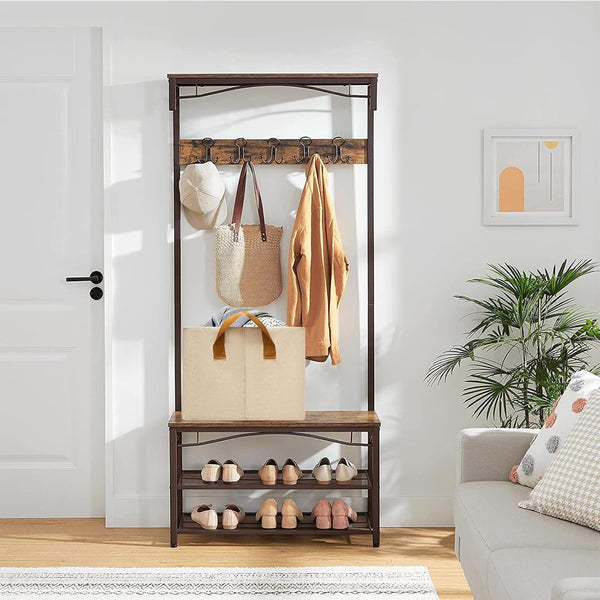 6 Pack Closet Cloth Storage Bins with Handles (Beige 15''L X 10.2''W X 8.2''H)5
