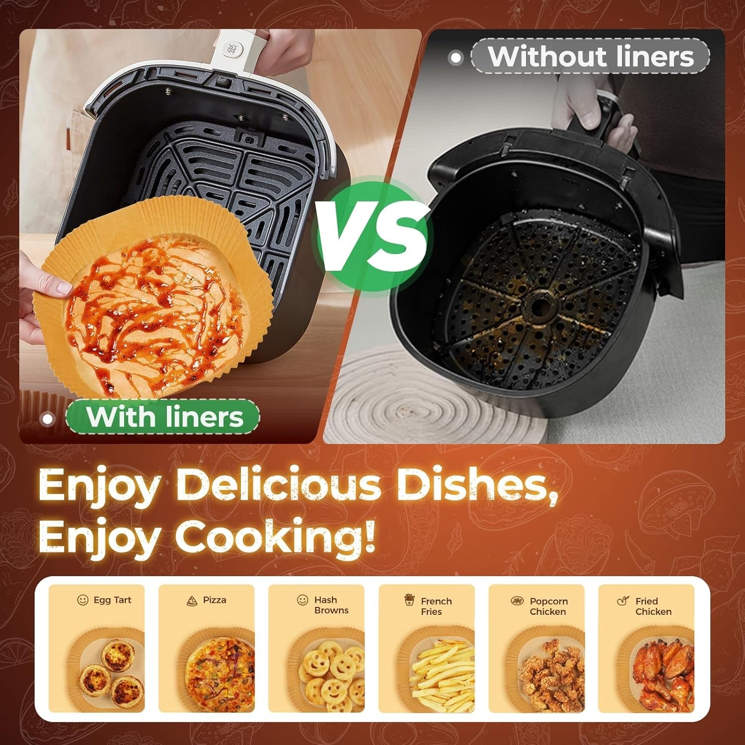 air-fryer-liners-disposable-100pcs-8-square-air-fryer-paper-for-5-8-qt-waterproof-and-oilproof-for-easy-cleanup-unbleached-non-stick-parchment-paper-for-5-8-qt-air-fryer-baking-microwave-oven