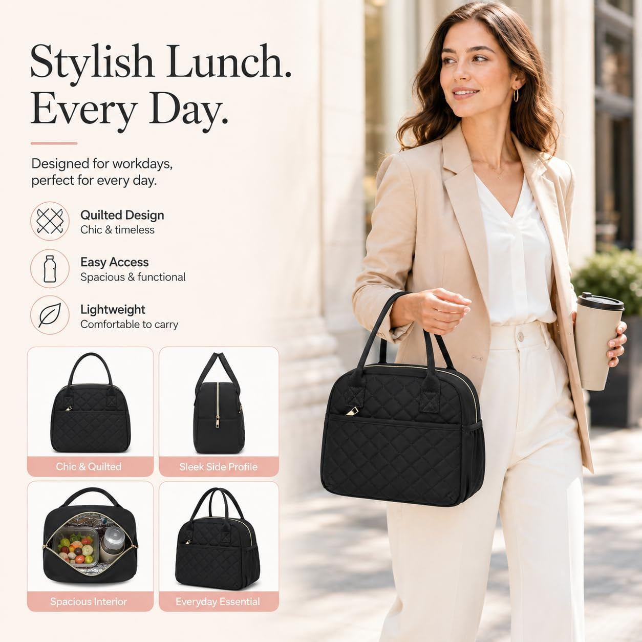 lunch-box-for-women-insulated-lunch-bag-lunchbox-cooler-thermal-leakproof-quilted-reusable-lunch-tote-bag-for-work-school-travel-picnic-black
