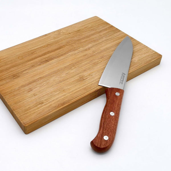 Chef Knife 6 Inch - MATTSTONE HILL Cook'S Knife, Kitchen Knife, High Carbon Stainless Steel, Wood Handle6