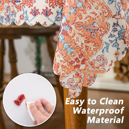 Boho Tablecloth 60 × 120 Inch, Bohemia Decorations for Home Boho Decor Dinning Table Cover4