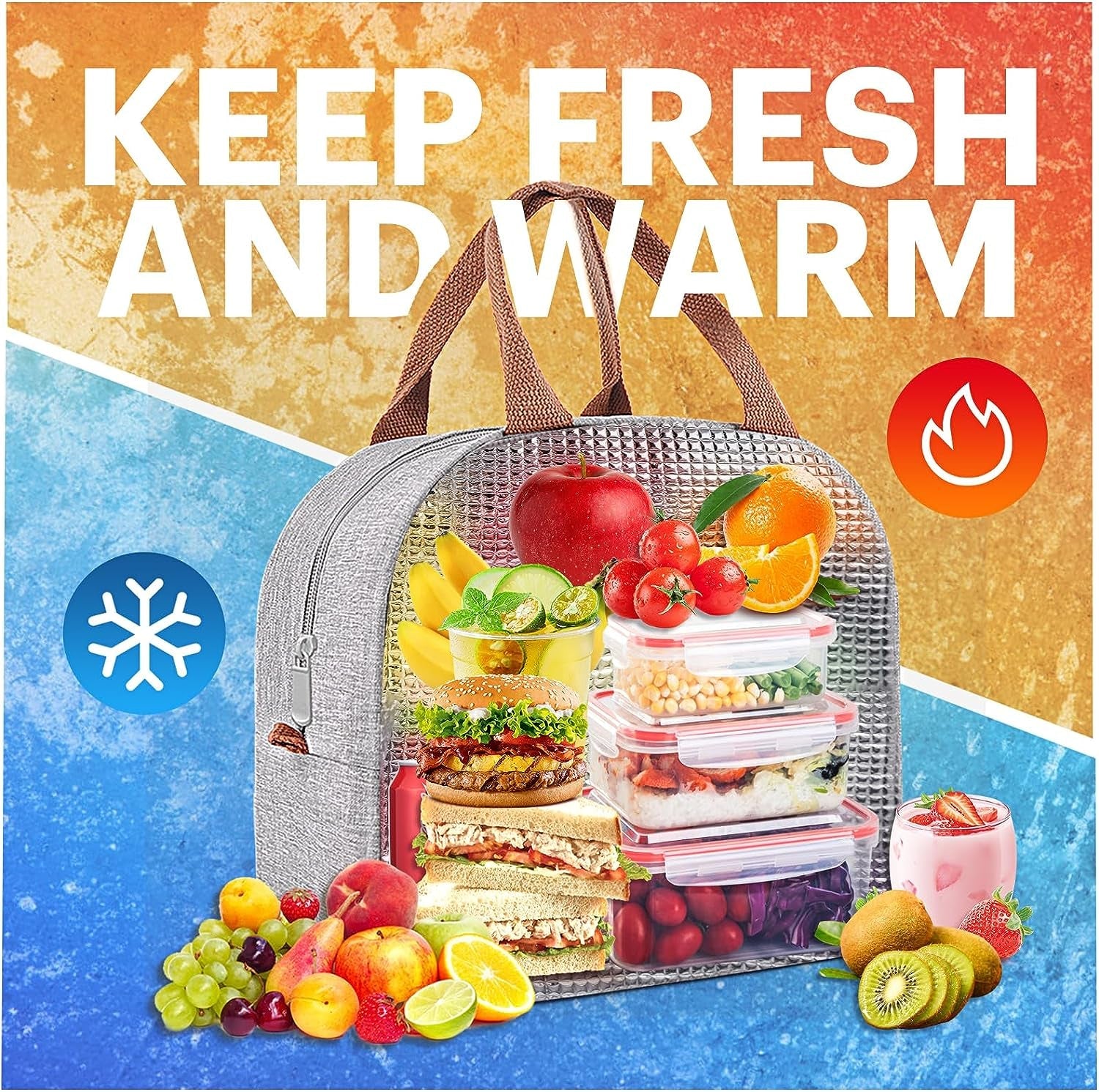 lunch-bag-for-women-men-adult-insulated-lunch-box-small-leakproof-cooler-food-lunch-containers-reusable-high-capacity-lunch-tote-bags-for-work-travel-outdoor-grey