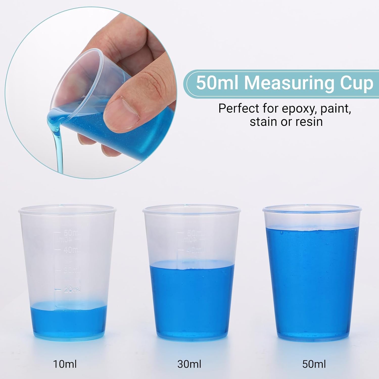 resin-mixing-cups-and-sticks-110-packs-epoxy-measuring-cups-kit-60pcs-100ml-disposable-graduated-cups-50pcs-wooden-stir-sticks-for-mixing-paint-stain-epoxy-resin