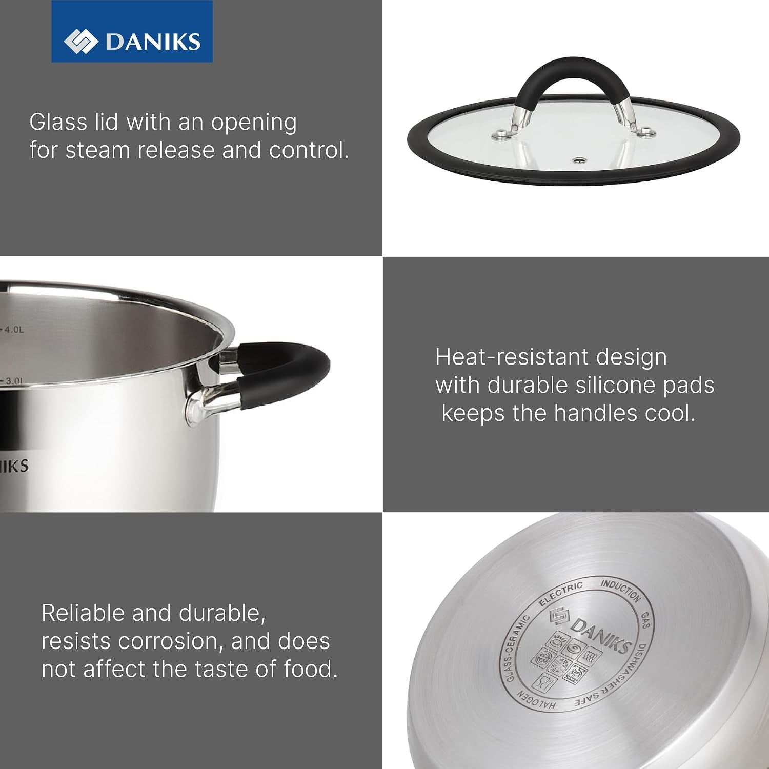 orlando-11-piece-stainless-steel-cookware-set-with-glass-lids-includes-saucepan-and-frying-pan-tri-ply-bases-for-even-heating-induction-compatible-dishwasher-safe-heatproof-handles
