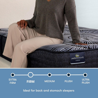 Perfect Sleeper X - Aspen 12.5" Firm King Size Hybrid Mattress2