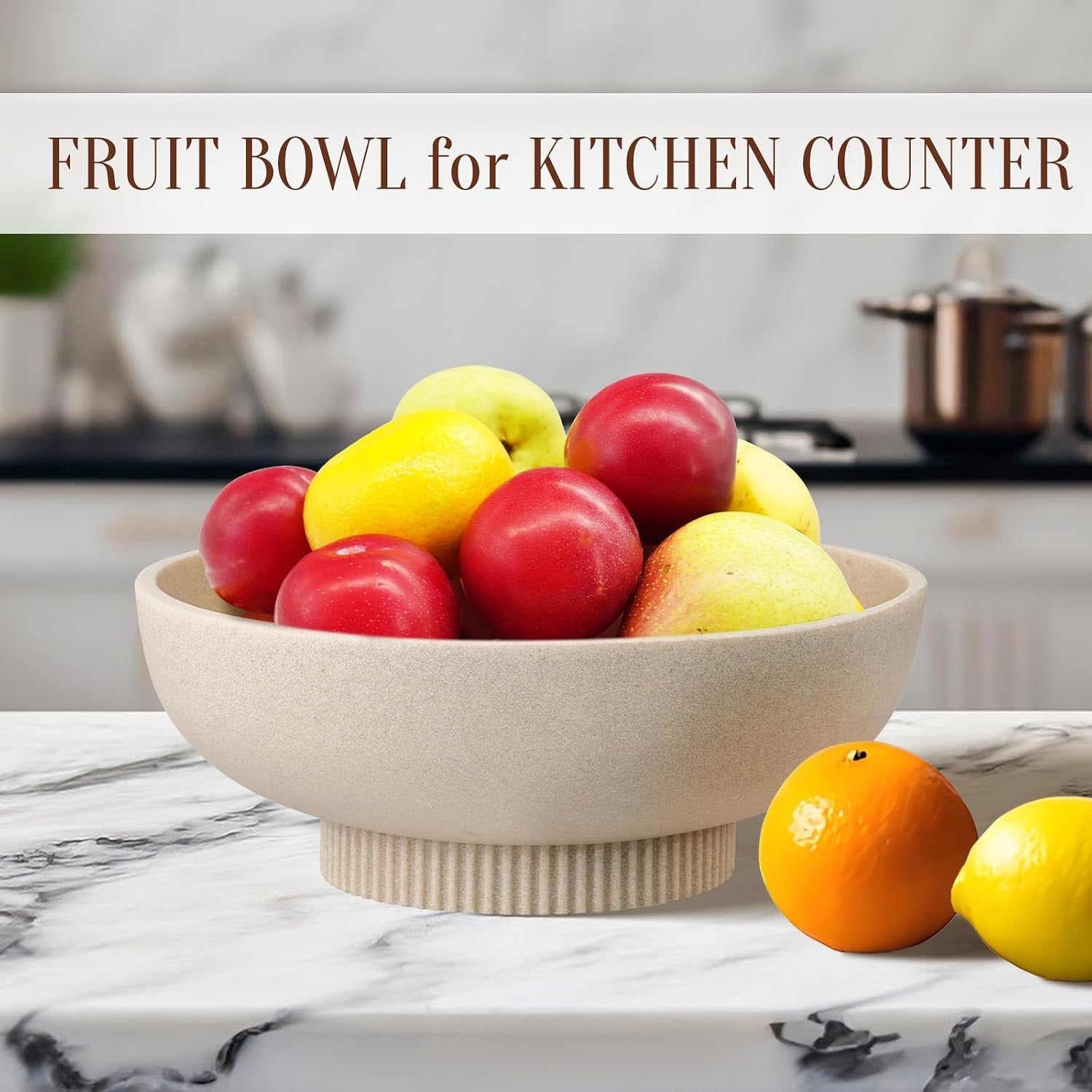 large-resin-pedestal-decorative-bowl-modern-handicraft-bowls-for-home-decor-fruit-bowl-for-kitchen-counter-key-bowl-for-entryway-table-artificial-stone-beige
