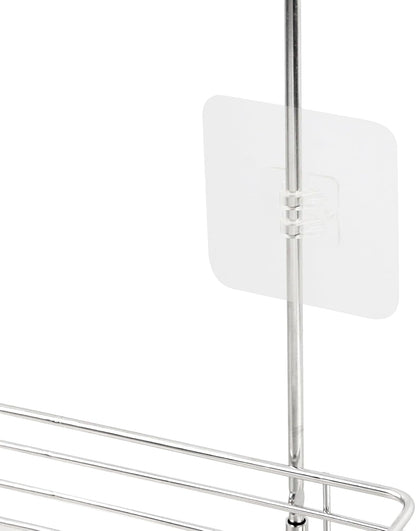 Hanging Shower Rack,Stainless Steel Hook on Hanging Storage Basket8