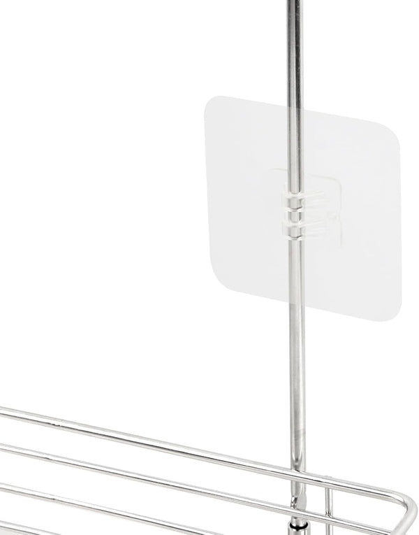 Hanging Shower Rack,Stainless Steel Hook on Hanging Storage Basket8