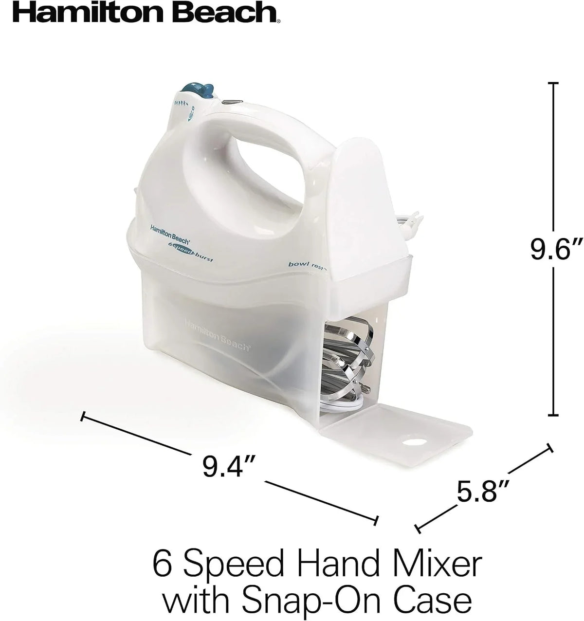 power-deluxe-6-speed-electric-hand-mixer-with-quickburst-powerful-250-watt-motor-traditional-beaters-whisk-snap-on-storage-case-bowl-rest-white-62695v